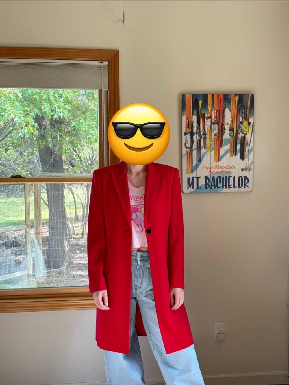 Carlisle Red Wool Coat